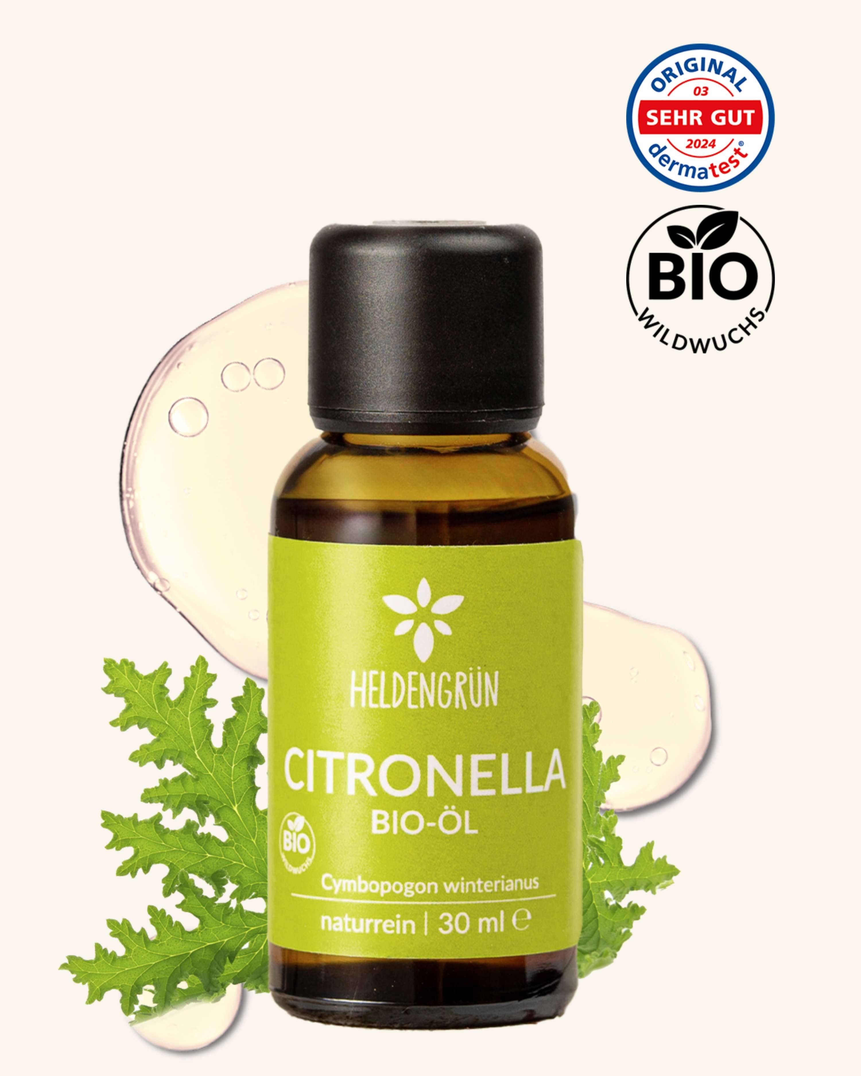 Bio-Citronellaöl Heldengrün